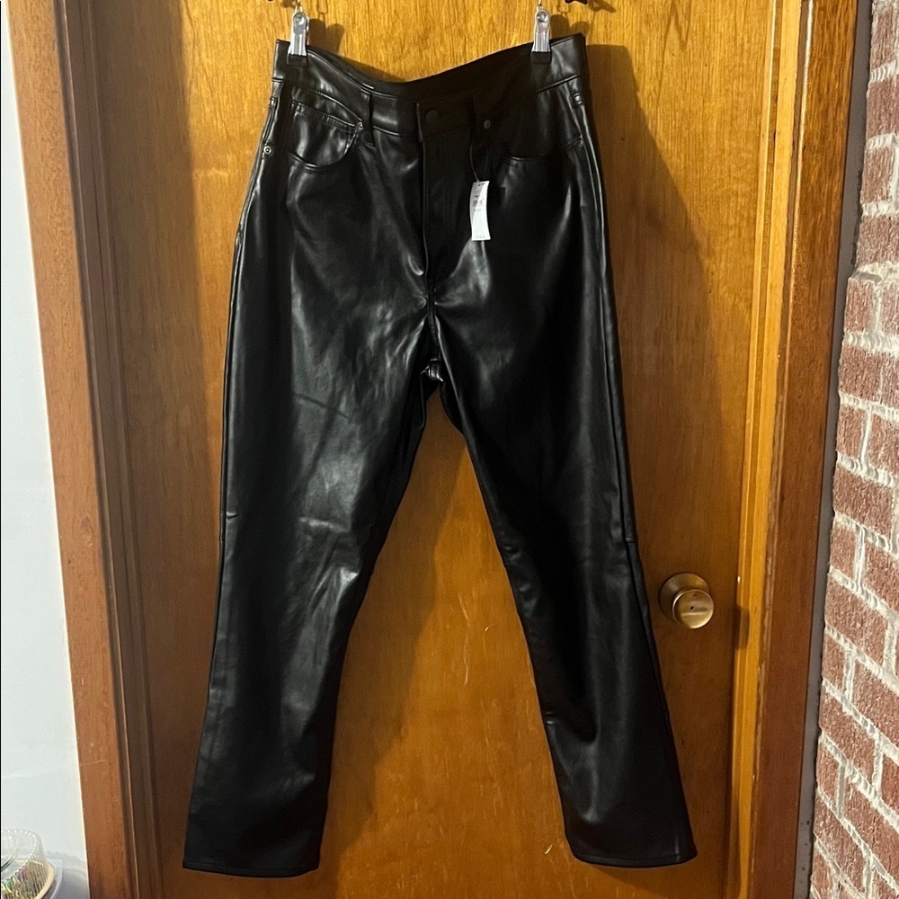 GAP Vintage Slim High Rise Black Trousers Size 31/12R